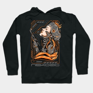 Geisha Mecha Japan Hoodie